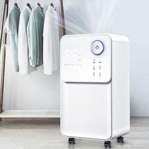 Household Intelligent Air Dehumidifier 220V Air Dryer 24L/Day Dehumidity High Efficiency Clothes Dryer LED Display