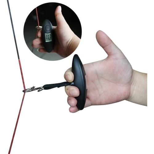 Bow Pounds Lbs Measuring Bow Up to 88 Pound Digital Bow Scale Instrument Test Tool Led for Recurve/Long Bow Hunting