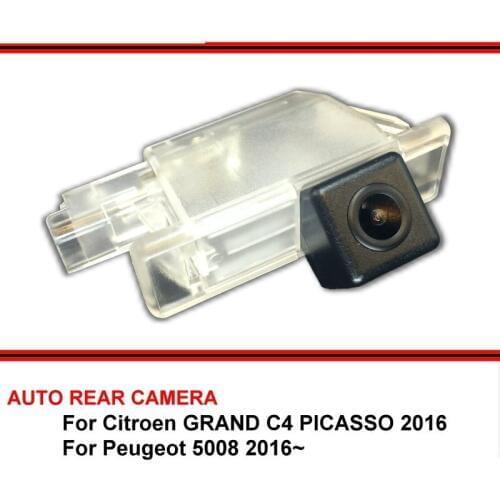 For Citroen GRAND C4 PICASSO Peugeot 5008 Car Rearview Parking Reverse Backup Rear View Camera For SONY HD CCD Night Vision