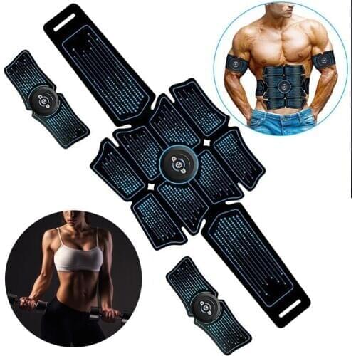 EMS Abdominal Belt Electrostimulation ABS Muscle Stimulator Hip Muscular Trainer Toner Home Gym Fitness Equipment Hip Trainer