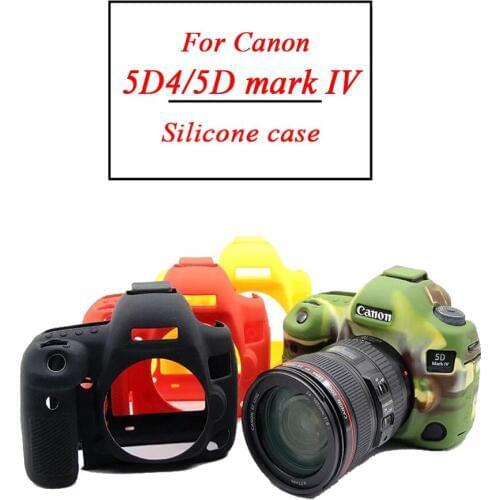 Nice Camera Video Bag For Canon 5D4 5D Mark IV Silicone Case Rubber Camera case for 5D Mark 4 Protective Body Cover Skin