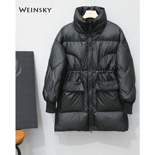 New Women Casual Style Down Jacket White Duck Down Jackets Winter Warm Coats And Parkas Female Outwear