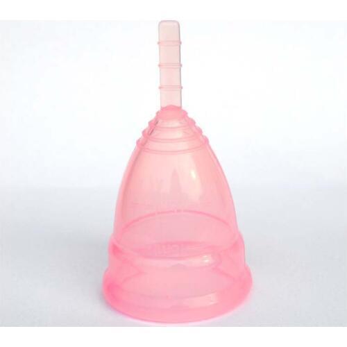 Menstrual Cup Reusable copo menstrual silicone cup Durable Feminine Hygiene Products vagina menstrual care Safety lady cup S/L
