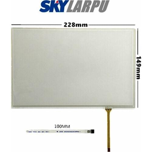 New 10.1"Inch 4 Wire Resistive Touch Screen Panel For AOU For BOE 16:10 IPS N101ICG-L21 228mm*149mm Touchpanel Glass Free Shippi