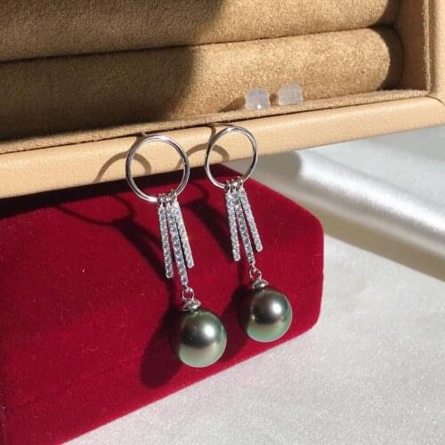 New Stylish 925 Sterling Silver Earrings Findings Settings Base Mountings Parts Mounts for Pearls Agate Crystal Jade