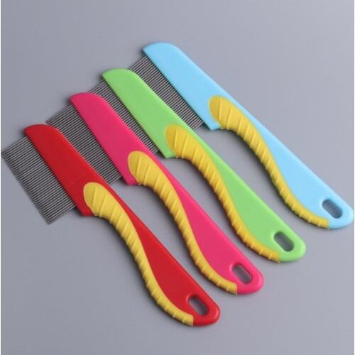 Pet Dogs and Cats use flea Stainless steel Comb to Remove insect eggs, Pet grate Comb to remove lice comb cleaning tools