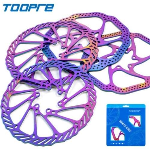 TOOPRE 6 Bolt HS1 160mm 180mm G3 160mm 180mm Bicycle Disc Brake Rotor Colorful Disc For MTB Mountain Bike Accessories