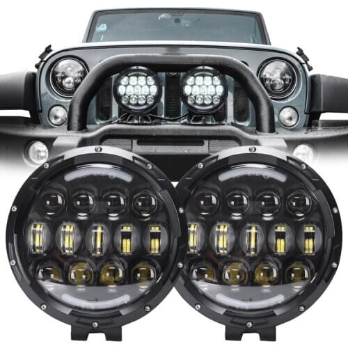 LED6487 7 inch led headlights led driving light for vehicle led work lights lantsun