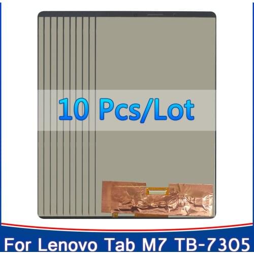 10PCS 7" Display For Lenovo Tab M7 TB-7305 TB-7305F TB-7305i TB-7305x LCD Touch Screen 3G 4G WIFI Digitizer Assembly