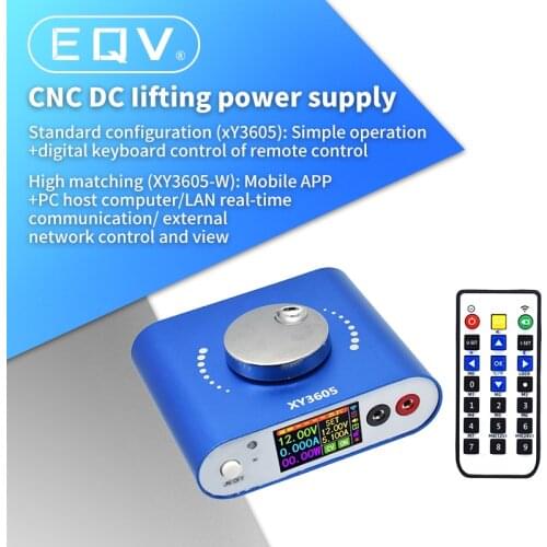 180W XY3605 36V Buck Boost Converter WIFI Digital Control 5.1A DC Adjustable Regulated Power Supply LCD Screen Remote Control