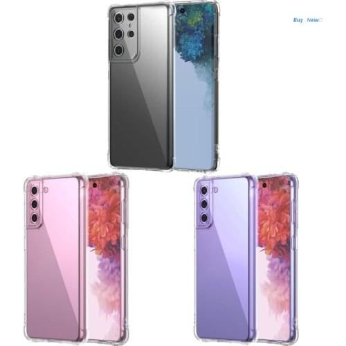 20CE Crystal Clear Case,Soft Slim Fit Transparent Protective TPU Silicone Case Cover for S21 S21ultra S21plus