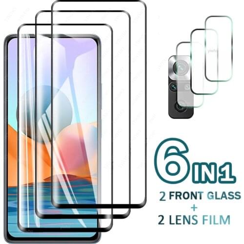 For Xiaomi redmi note 10 Pro 10s 10 5g on Poco poko pocco X3 Pro NFC f3 m3 Glass Tempered Glass Screen Protector lens Film