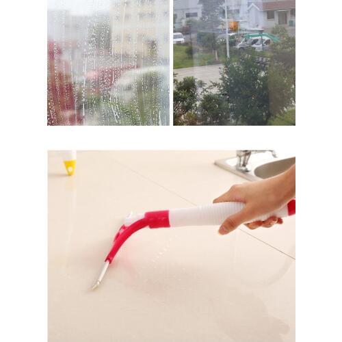 Eco-Friendly Soft Glass Scraper Water Spray Household Window Squeegees Glass Cleaning Wiper Brush Glasses Wiper Cleaner Helper