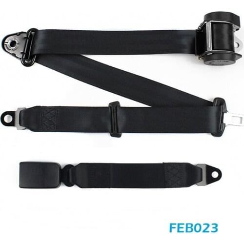 ELR Seat Belt 3 Point Emergency Lock Retractor Safety Belt FEB023