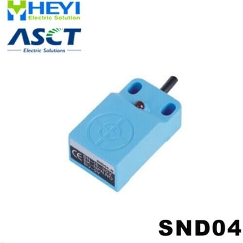 18*18*36 sensoring distance Non-flush Square type inductive proximity sensor SND04 NO/NC 2-wire, 3-wire