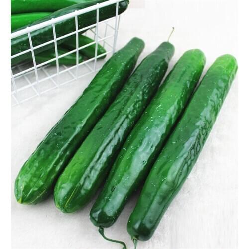 Simulation faux cuke cucumber fake artificial vegetables model hotel dining room dining hall restaurant store decor photo props