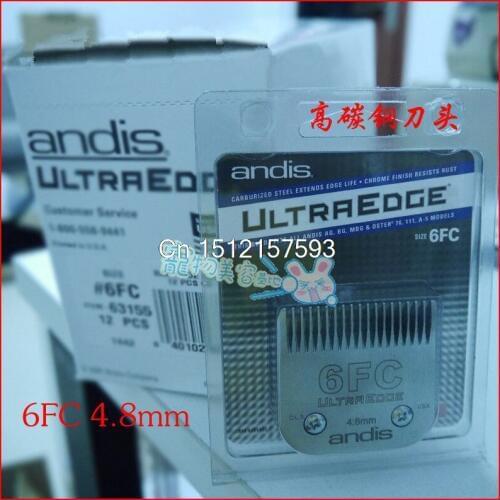 6F Ultra Edge Blade 4.8mm Fit Most Andis,AGC,AGR+,Oster Clipper Pet Grooming