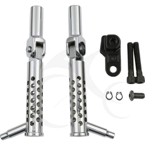 New Male Mount Foot Pegs Footrests Fit for Harley Slim FLS 12-17 FLSTSB 08-11 09