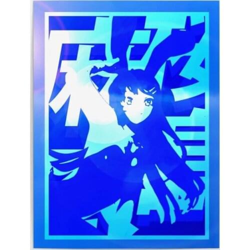Prints Canvas Wall Art Do You Dream of Senpai Painting Posters Modular Blue Pictures Anime Modern Home Decor Living Room Frame