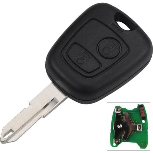 Suitable for Logo Citroen Straight Remote Control Key 2 Button Logo 206 Embryo ASK 433 Frequency NE73 Embryo