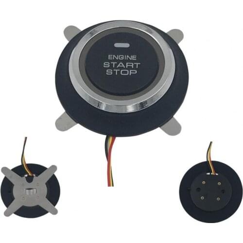 Start Push Button Universal Convenient ABS 12V Car Engine Start Push Button for Vehicle сигнализация на авто кнопка старт стоп