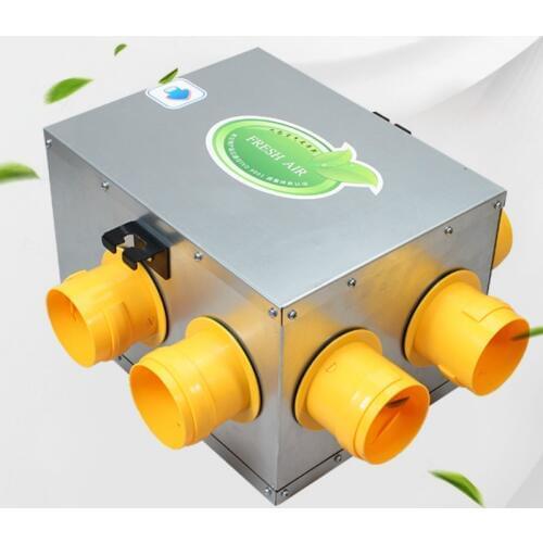 Static pressure box Static Pressure Cabinet Centrifugal Fan Fan pipe split box Fresh air system accessories