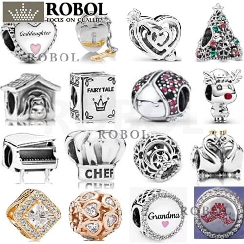 35 2021 New Style Hot Selling Fashion 100% 925 Sterling Silver Heart Shape, Free Wholesale and Wholesale of Elk Female Jewelry