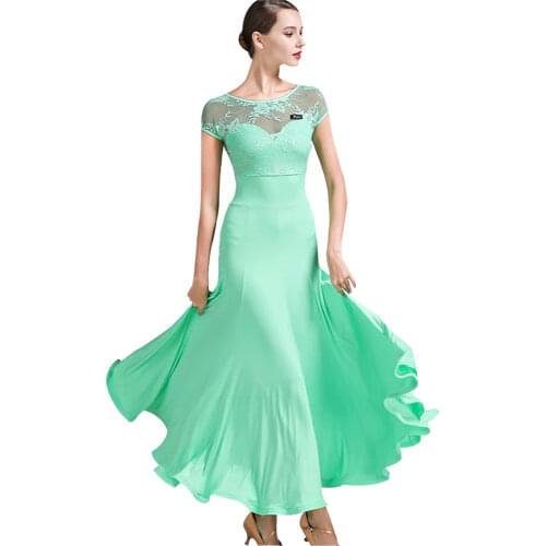 3 colors green ballroom dress woman foxtrot dress ballroom waltz dresses for ballroom dancing spanish flamenco dress dance wear