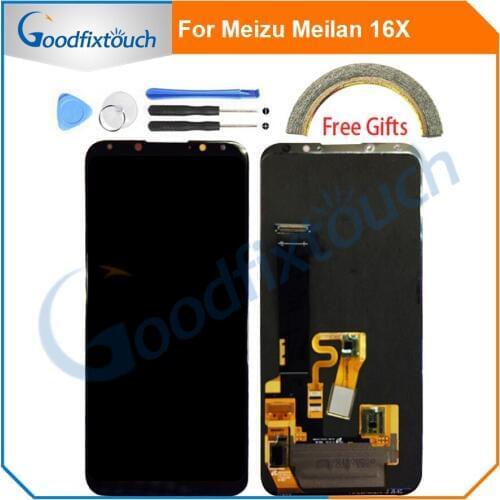 LCD Screen For Meizu Meilan 16X LCD Display+Touch Screen Digitizer Assembly Touch Panel For Meilan 16 X Replacement Parts