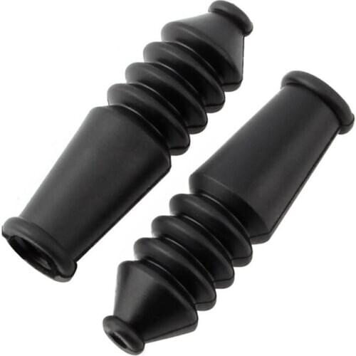 4 Pcs/pack Mountain Folding Bicycle Dust Jacket Brake Line V Elbow Protection Cover Accessories Rubber Sleeve