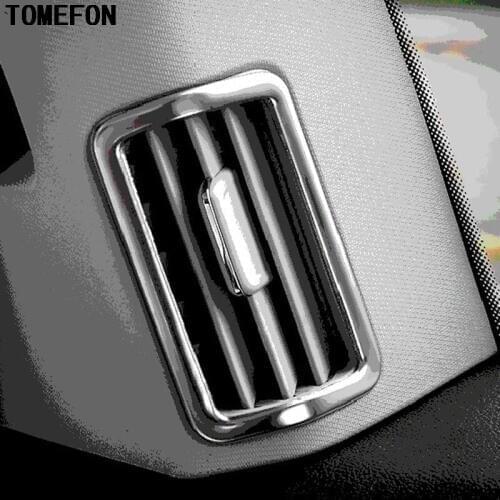 ABS For Volkswagen VW Atlas Teramont 2017 2018 Car Air Conditioner AC Vent Cover Trim Interior Outlet Frame Sticker