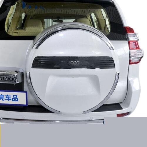 Trunk Decorated Moudlings For Toyota Prado 2010 2011 2012 2013 2014 2015 2016 2017 2018 CA055