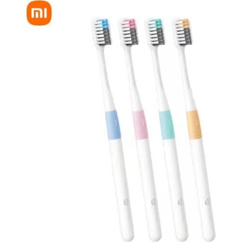 4 Colors Xiaomi mijia Doctor B Tooth Mi Bass Method Better Brush Wire Including one Travel Box for Mijia Smart Home