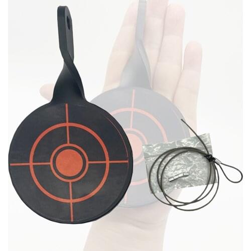 Dia 8cm Shooting Target Stainless Steel Target Hunting Catapult Paintball Archery Bow Training Target Hunting Accessories