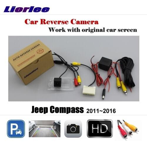 For Jeep Compass 2011~2016 Screen / Car Rear View Rearview Camera Back Backup Reverse Parking CAM