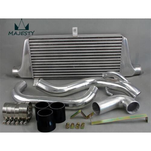 1kit x Front Mount Intercooler Kit FOR Nissan Silvia S14/S15 Type 24E LS SR20DET BLACK / RED / BLUE