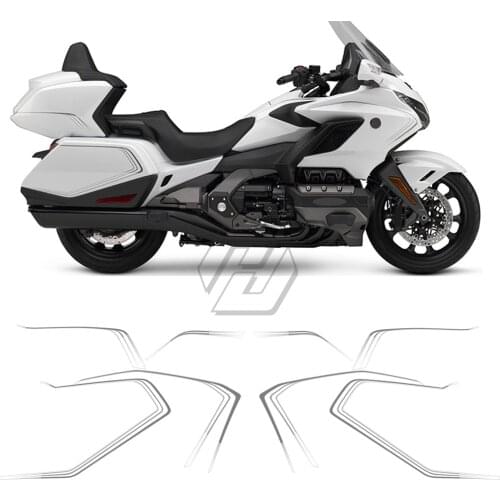 Motorcycle Touring Graphic Decal Kit Case for HONDA Goldwing GL1800 GL1833 2018-2021
