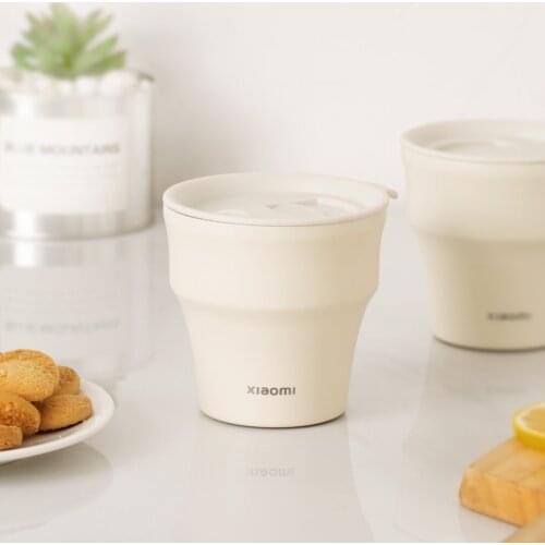 NEW Xiaomi Stainless Steel Cooling Cup Boiling Water Cools Down Fast Warm Water Constant Lasting Food Grade PP Bottle