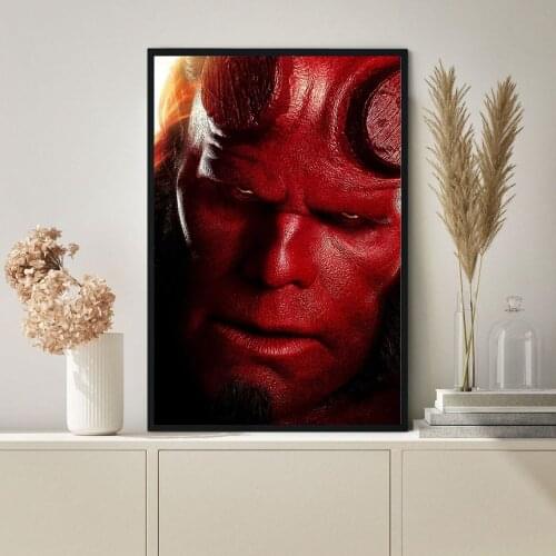Hellboy II The Golden Army Movie Poster Canvas Print Wall Painting Home Decoration ( No Frame )