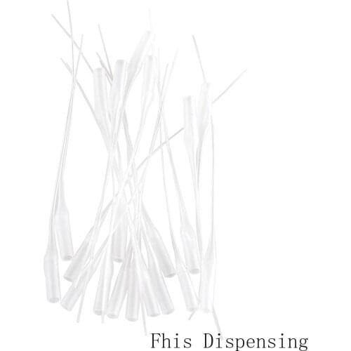 Precision Micro Tips Super Thin Glue Lubricating Oil and Epoxy Water Extra Applicator Tip Use for Lab Dispensin Pack of 50