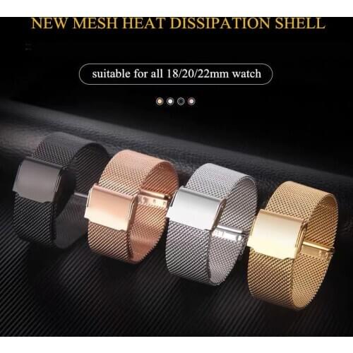 Replacement Watchband Stainless Steel Strap 20mm 22mm For Samsung Galaxy Watch 42mm 46mm Accessories Watchbands Bracelet Straps