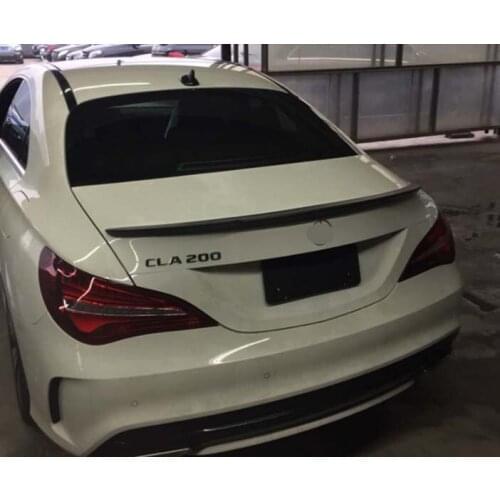 Spoilers Trunk For 2013-2018 Mercedes-Benz W117 CLA Class Sedan 4DR Unpainted Factory Style Rear Lip Wing