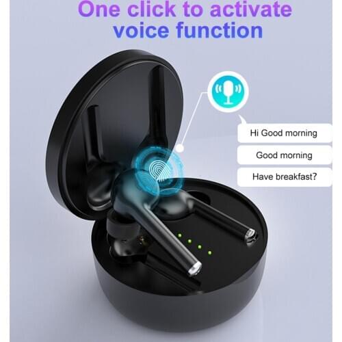 TW40 Noise Reduction Stereo Wireless Bluetooth 5.0 Earphones with Charge Box Stereo Wireless Bluetooth Headset