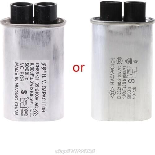 AC 2100V Microwave Oven High Voltage HV Capacitor 0.90μF Replacement Universal N17 20 Dropshipping
