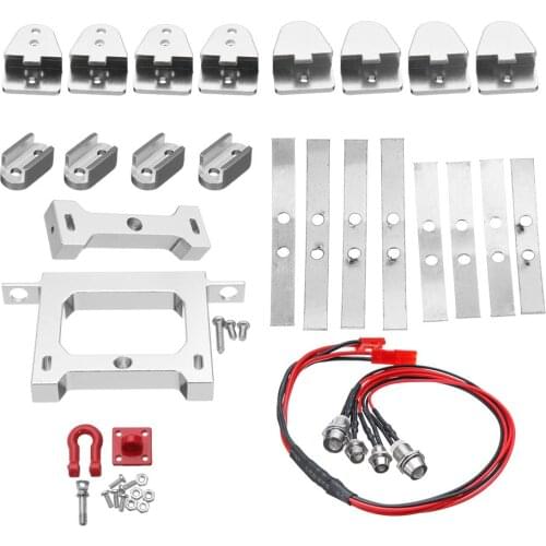 WPL Metal Chassis+Black/Sliver Bridge Axle +370 Motor Transfer Gear Box For B14 B24 B24ZH C14 C24 RC Car