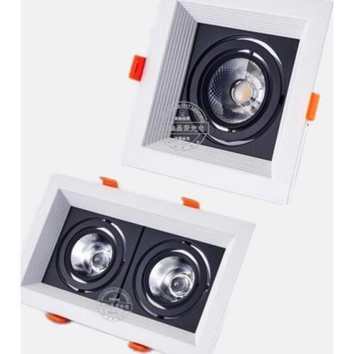 1Pcs Energy saving 10W 20w AC110V-220V LED cob dimmable Ceiling Downlight Recessed LED Spot light LED For Home Lighting CE/ROHS