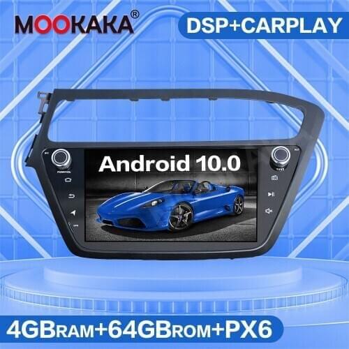 4G SIM Android 10.0 64G Car Multimedia Player For Hyundai I 20 I20 2018 2019 Auto Stereo Radio GPS Navigation Head Unit Recorder