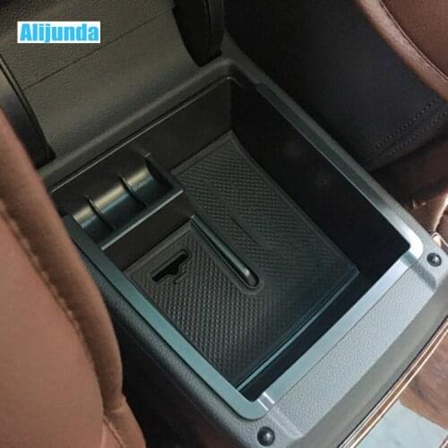 Car Center Armrest Storage Box container holder Car accessories for VW Volkswagen Passat B8 Sedan Variant Alltrack for 2015 2016