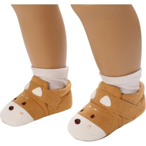 Bobora Infant Baby Boys Girls Slippers Cozy Fleece Booties Soft Bottom Warm Cartoon Socks Newborn Crib Shoes