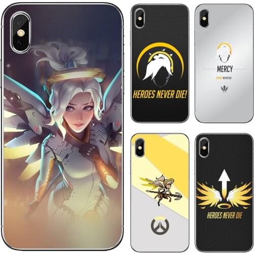 Phone Covers For Xiaomi poco X3 nfc F2 Pro M3 Mi 5X 6X Max Mix 1 2 2S 3 Mi5 Mi6 Mi3 Mi4 Overwatch-OW-Character-Mercy